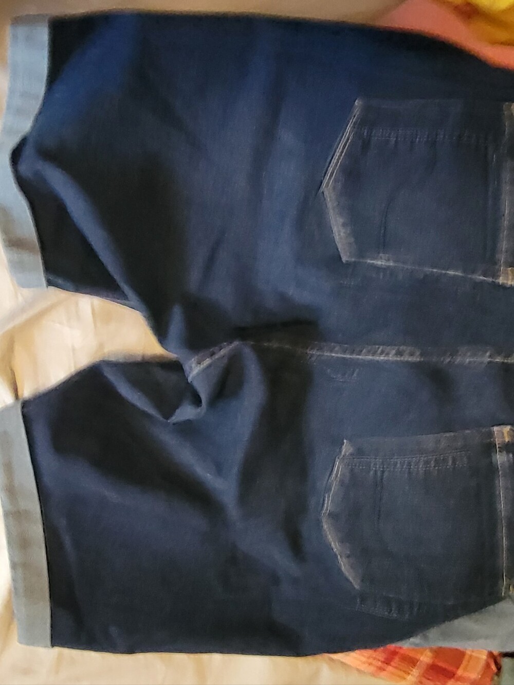 Levi's Dark Blue Denim Women's Jean Shorts